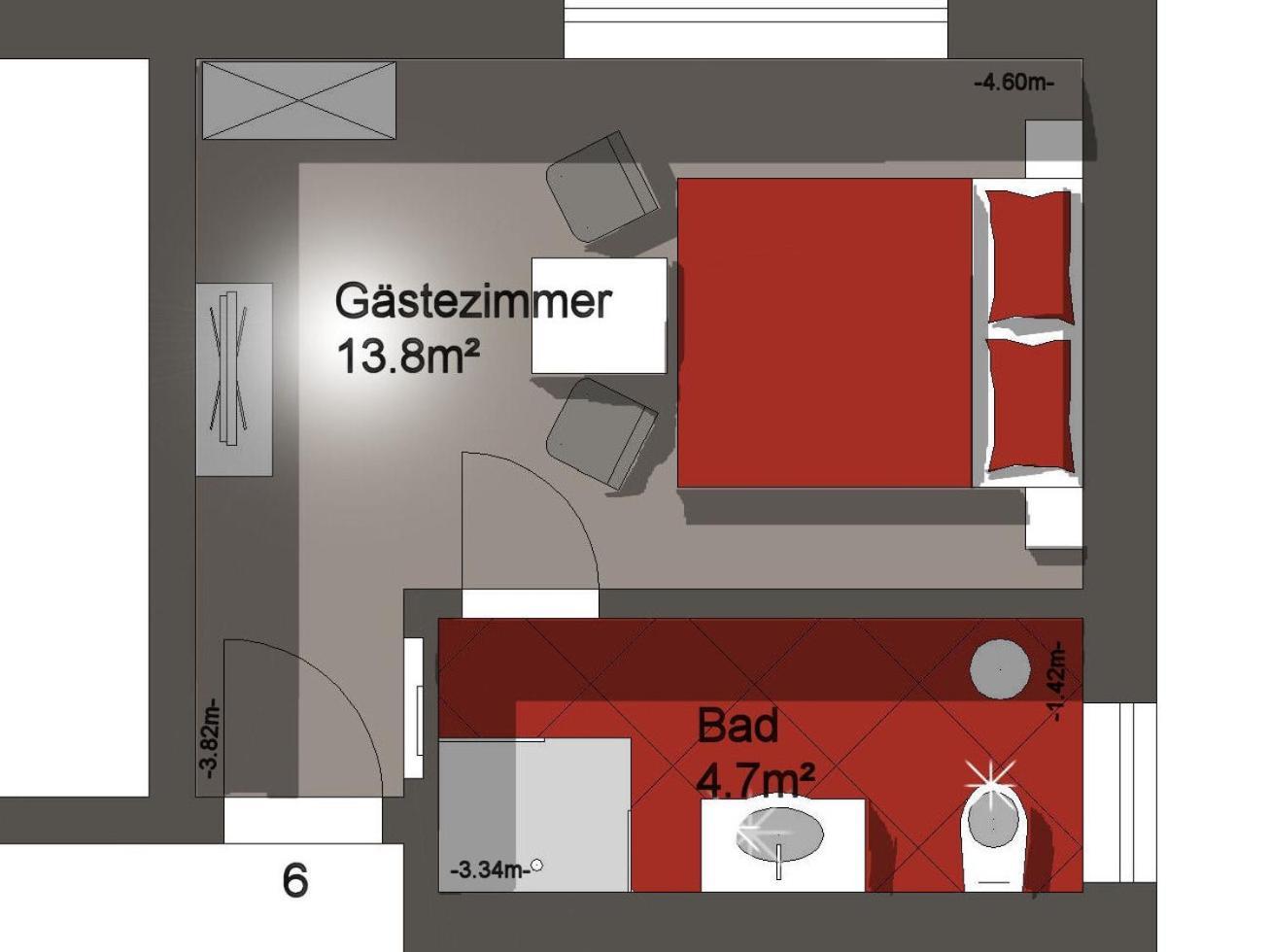 Pension Ruessel-Pub Sangerhausen Quarto foto
